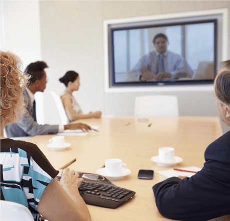 people in conference room